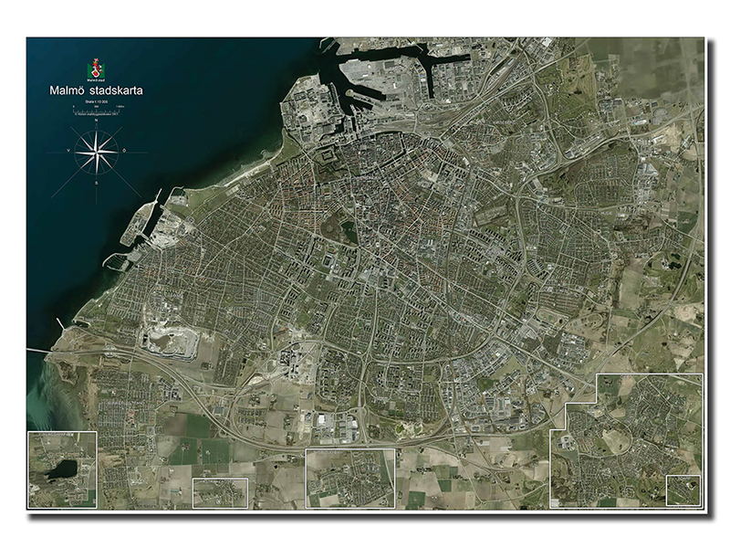 Stadskarta - Malmö stad
