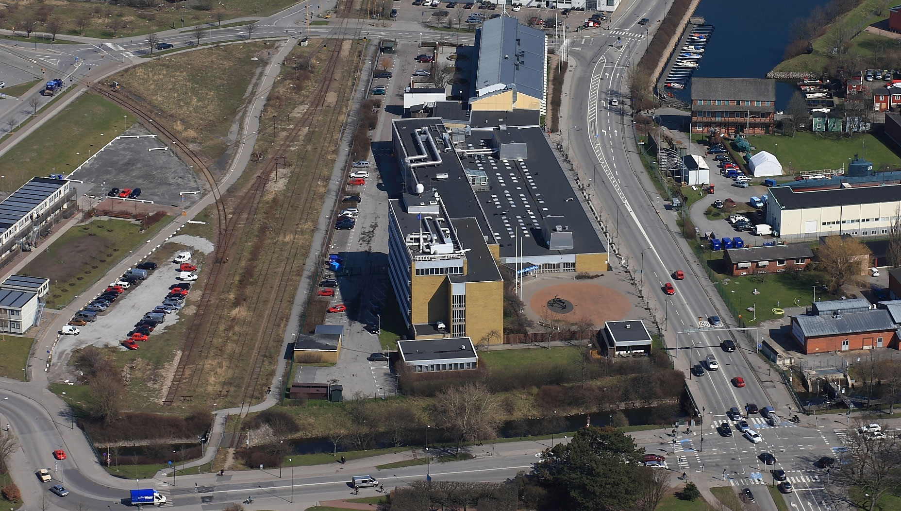 Citadellsfogen i korsningen Mariedalsvägen/Citadellsvägen.