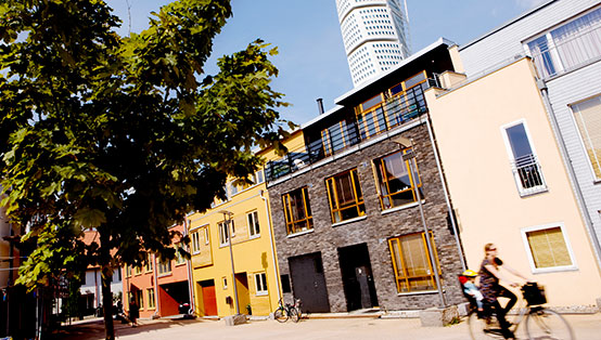 Attraktiv stadsmiljö, foto: Martin Lindeborg