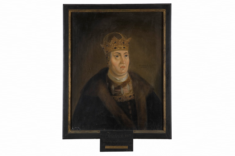Fredrik I. Foto: Linn Ahlgren / Nationalmuseum.