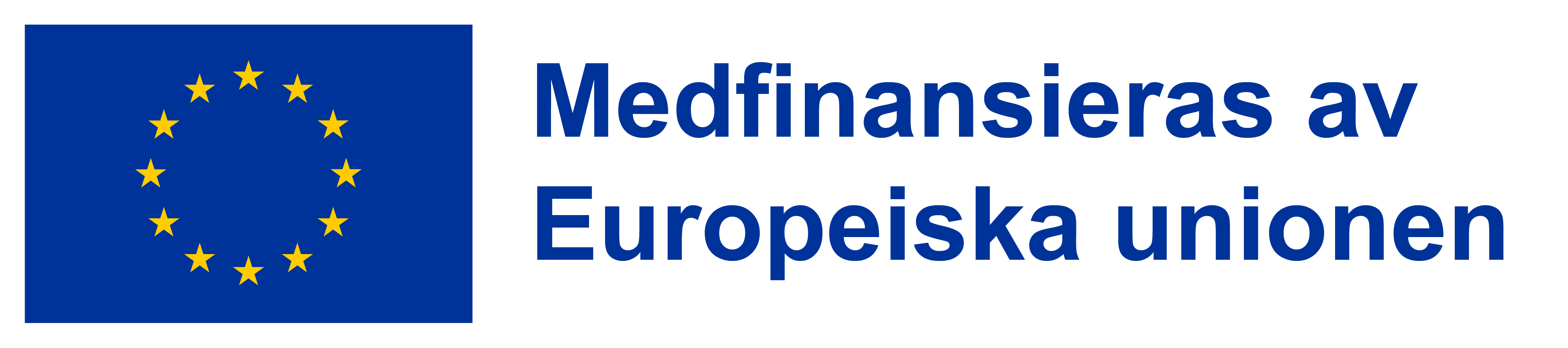 EU-logotyp med texten Medfinansieras av Europeiska unionen