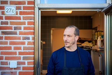 Martin Sjunnesson sektionschef på serviceförvaltningen.