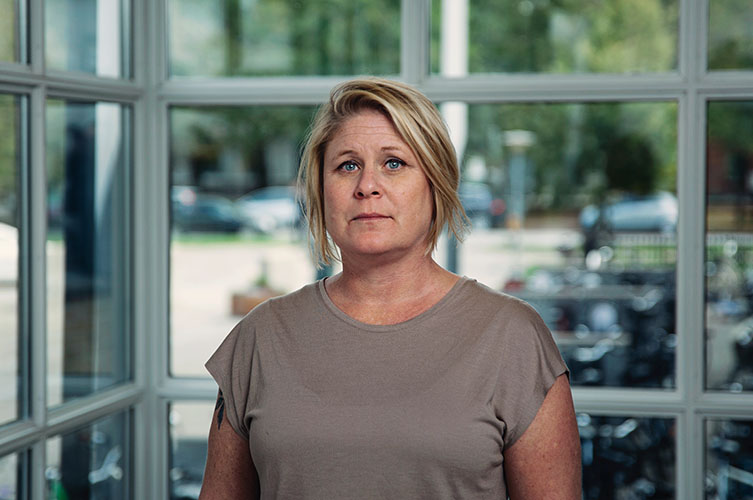 Porträtt på Ulrika Lind.