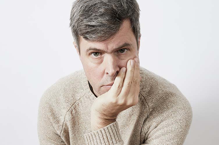 Porträtt på David Szalay.