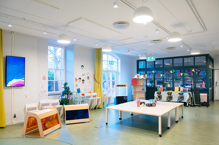 I Regnbågen kan ni skapa massor av kul saker i verkstaden.