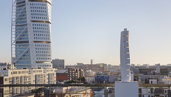 3D-modell av Turning Torso