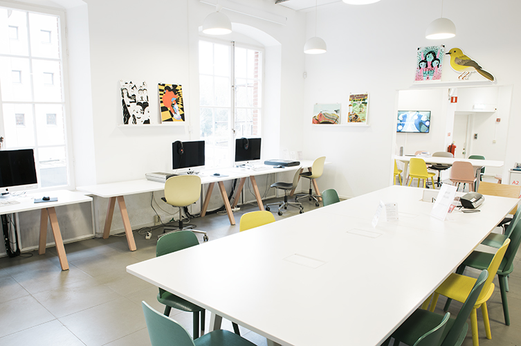 Medialab hittar du på våning 2 i Slottet.