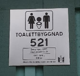 Referensbild på skyltning.