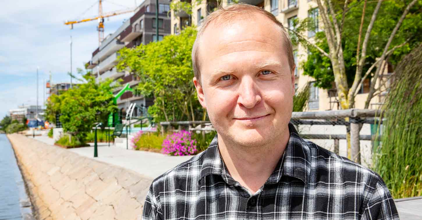 Porträtt på Gustav Aulin