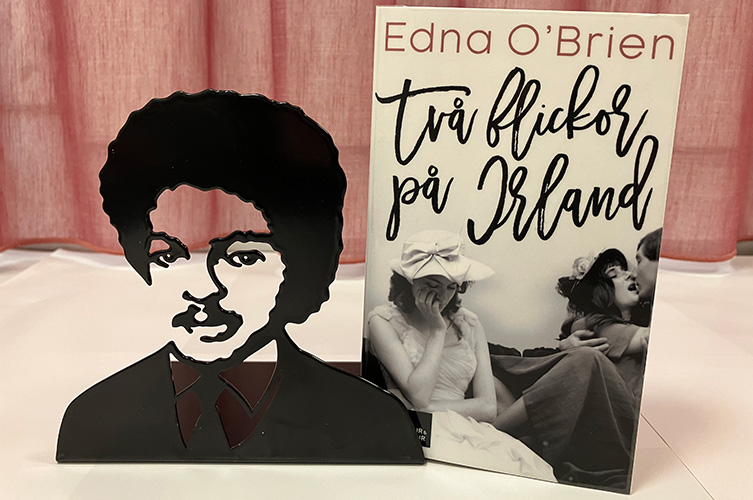 Omslag på boken Två flickor på Irland av författaren Edna O'Brien