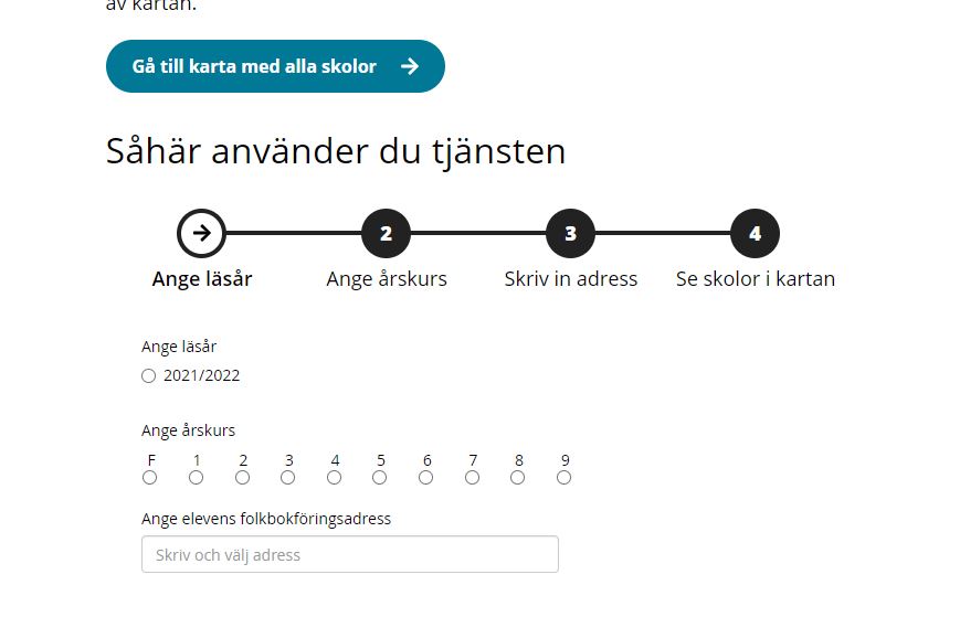 Exempel på hur modulen Fokus - Box kan se ut