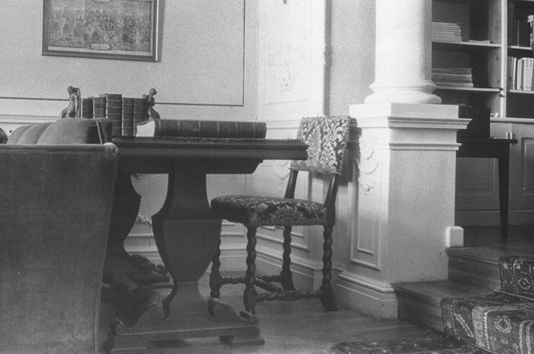 Rum i Yngve och Alice Lyttkens hem i Stockholm ca. 1930. Foto: Okänd
fotograf / Malmö Museer