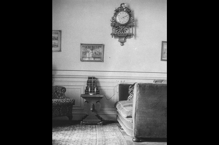 Rum i Yngve och Alice Lyttkens hem i Stockholm ca. 1930. Foto: Okänd
fotograf / Malmö Museer