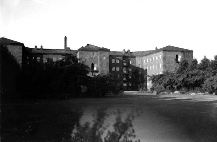 Celsiusgården vid Värnhems sjukhus Foto: Berndt Johnsson / Malmö Museer.