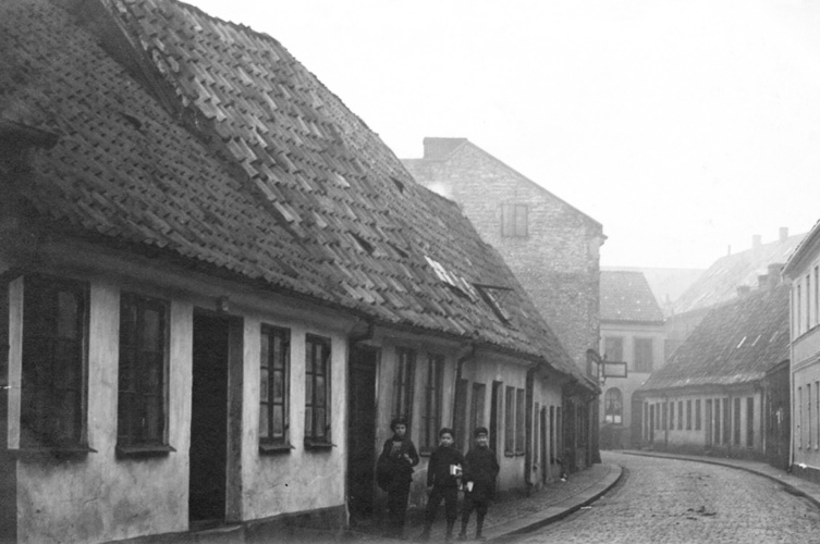 Grönegatan där Emma bodde en tid.