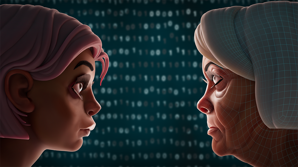 Celler, extrem uppförstoring, många små kulor inne i en bubbla.