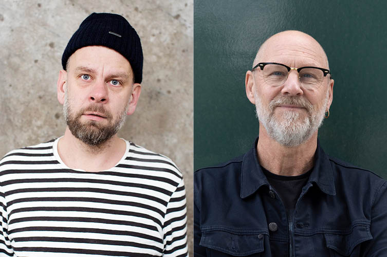 Kollage med porträtt på Anders Sparring och Per Gustavsson.