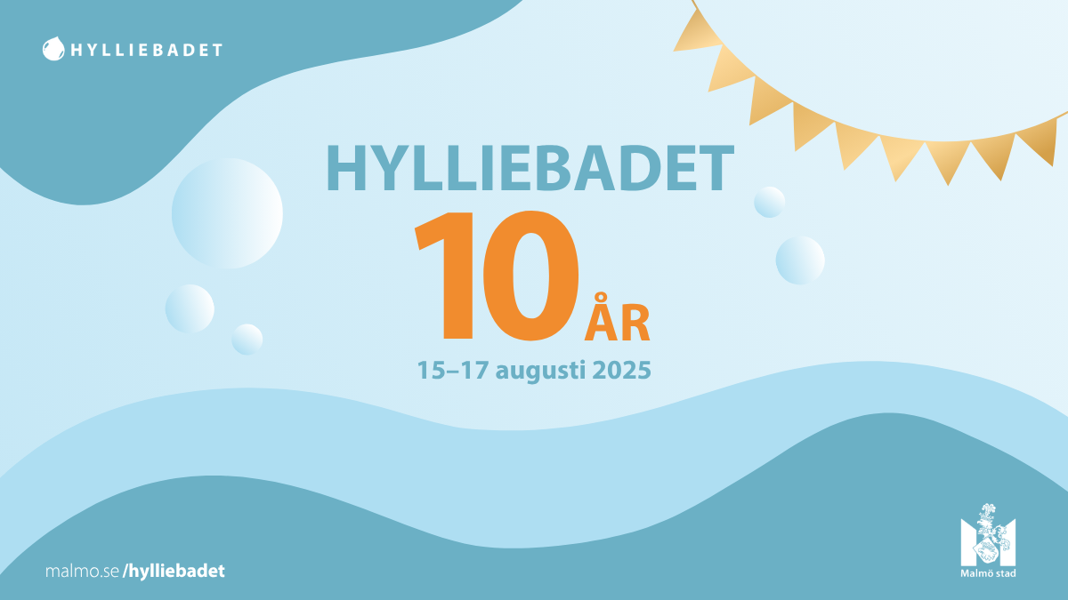 Hylliebadet fyller 10 år den 15 augusti 2025