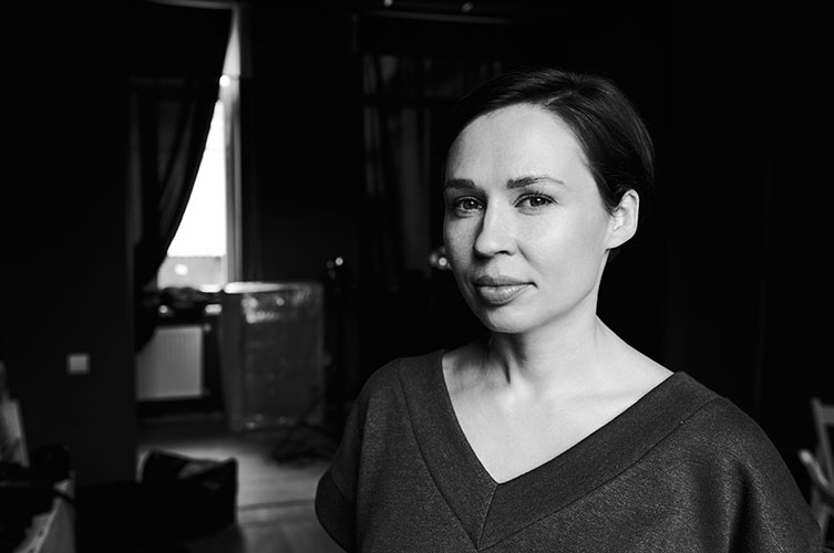 Porträttbild av Sofia Andruchovytj.