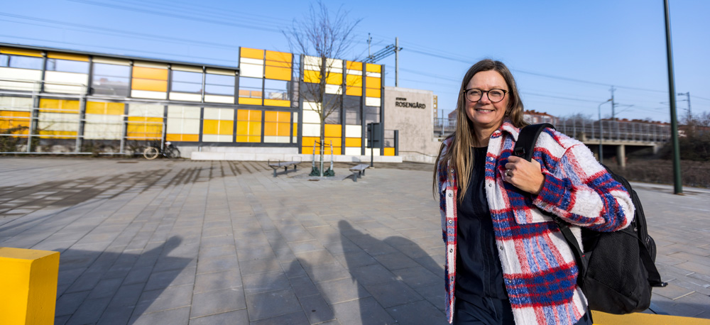Annika Arvidsson är en av planarkitekterna på stadsbyggnadskontoret som planerar ett framtida Rosengård.