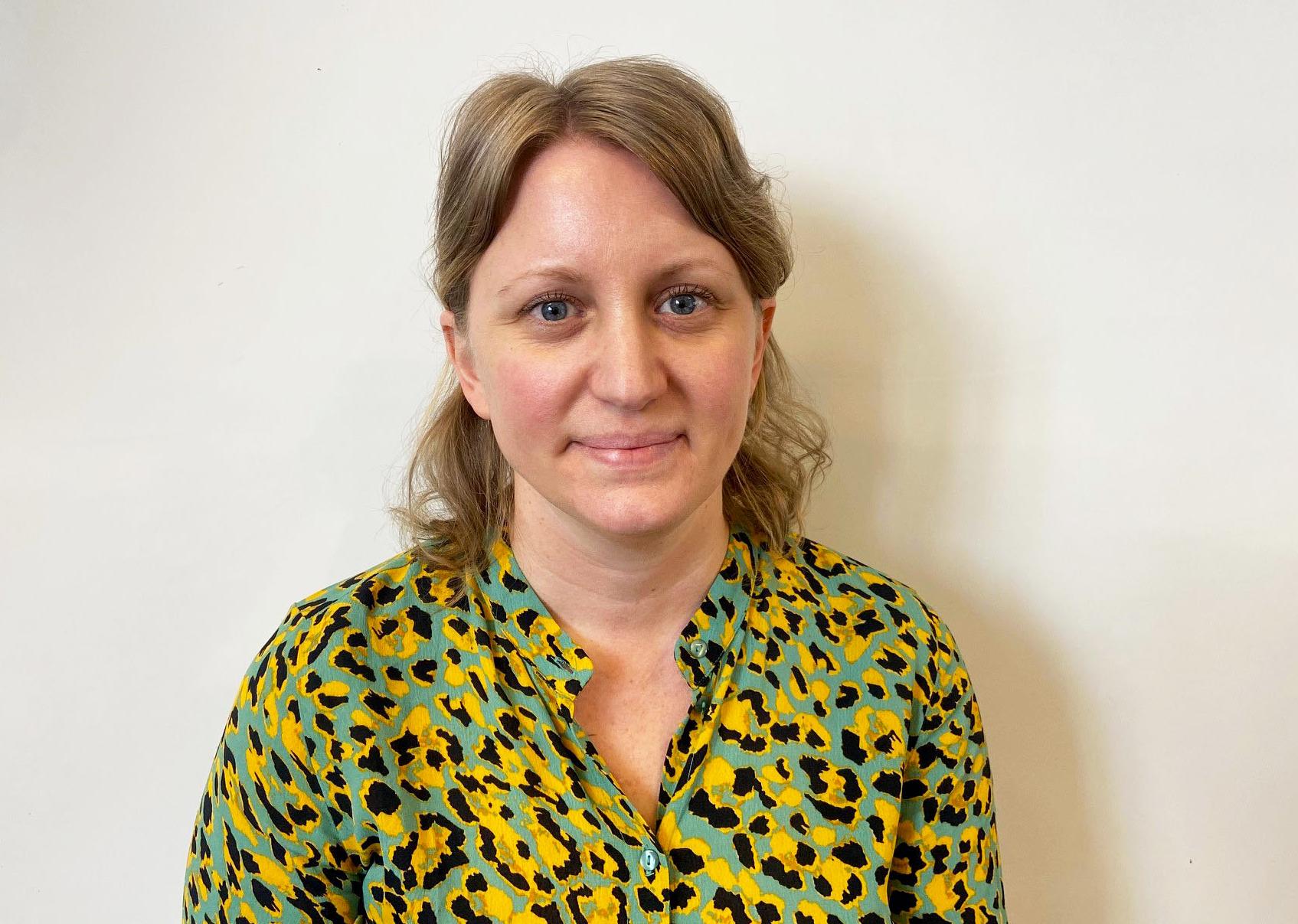 Språklärare Johanna Hjelm.