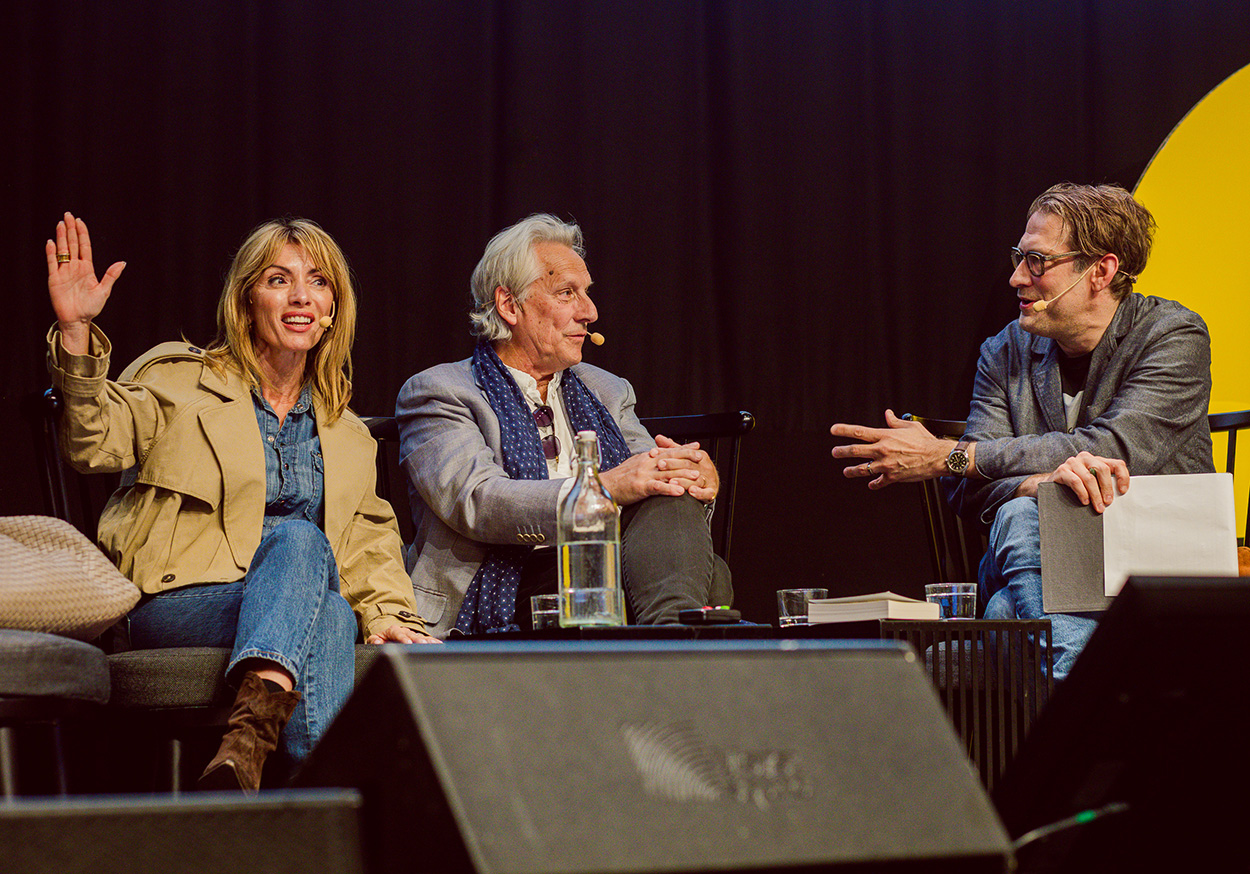 Alexandra Pascalidou, Lars Trägårdh, Niklas Källner på malmö möts