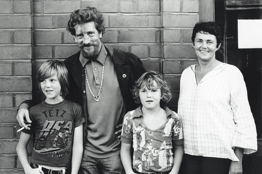 Svartvitt fotografi.