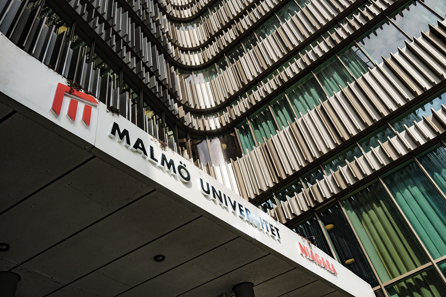 Malmö Universitet byggnad Niagara exteriör