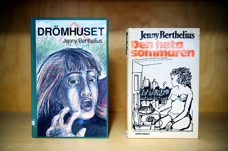 Böckerna "Drömhuset" och "Den heta sommaren".