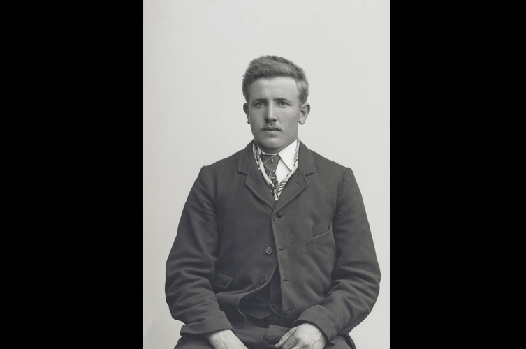 Harman Svensson, sjöman på Gefion, 1896