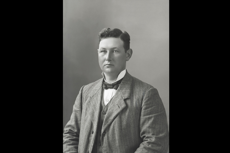Herr Pedersén, sjökapten på Gefion 1914.