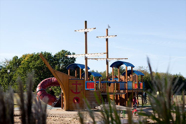 Temalekplatsen hav- och strand