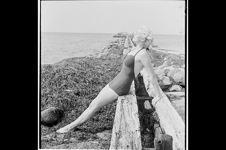 Modell för Malmö Mekaniska Trikåfabrik (MMT). 