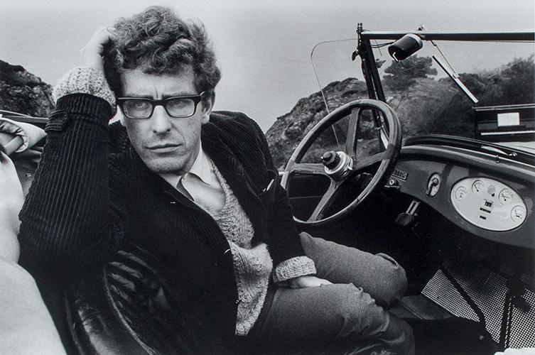 Bo Widerberg vid filminspelning 1966. Foto: © Georg Oddner/Malmö Museer.