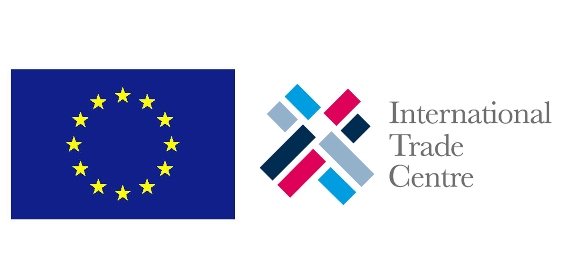 EU samt ITC:s logotyper