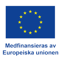 Europeiska socialfondens logotyp tillsammans med texten "Medfinansieras av Europeiska unionen"
