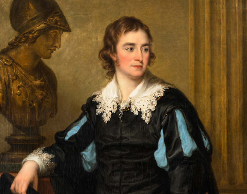 Angelica Kauffmans poträtt av den engelska adelsmannen Thomas Brooke. Oljemålningen är gjord 1795. 