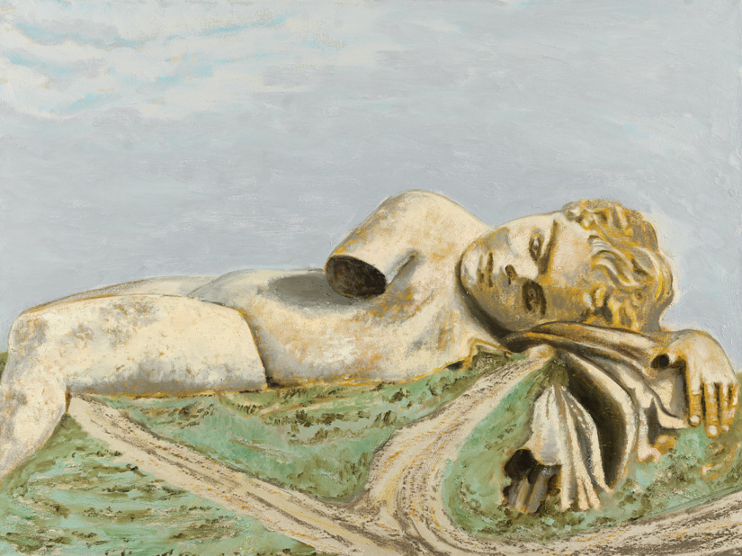 Bild på Mamma Anderssons målning Sömnlös