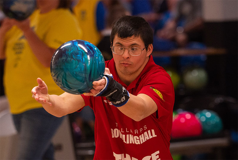 Bild från Baltiska bowlinghallen, Special Olympics 2022.