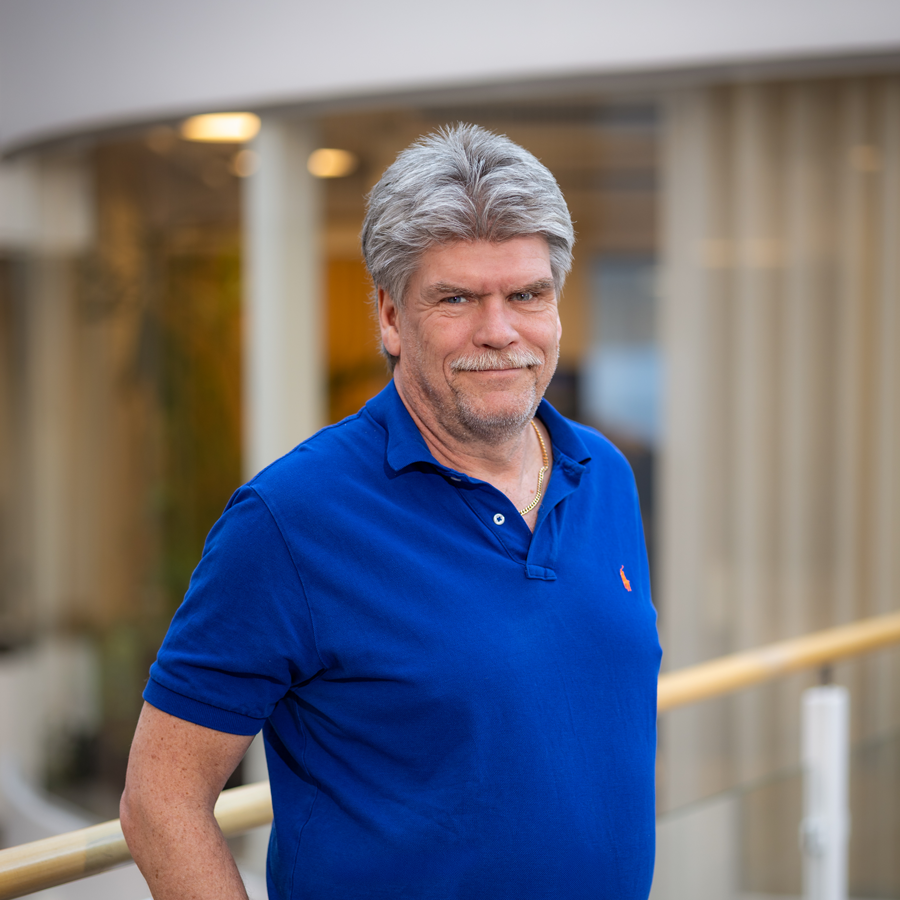 Porträtt på Stefan.