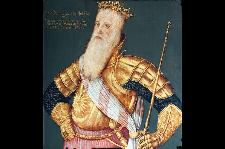 Valdemar III Atterdag. Pieter Hartman/avfotograferad av Jenny Thornell/Malmö museum.