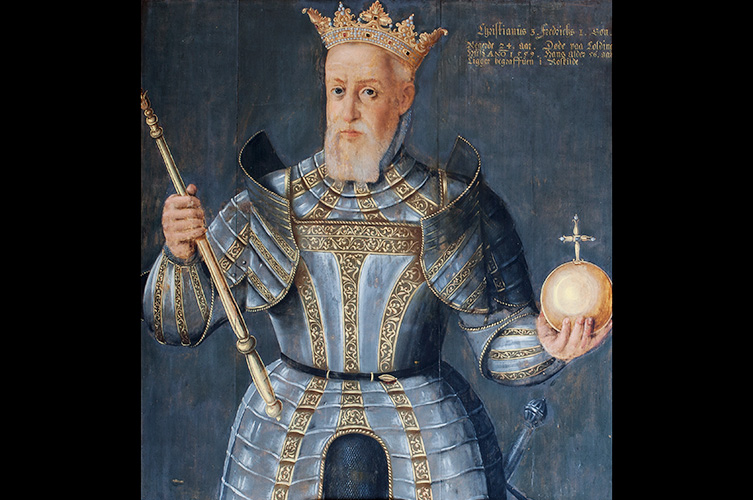 Christian III. Pieter Hartman/avfotograferad av Jenny Thornell/Malmö museum.