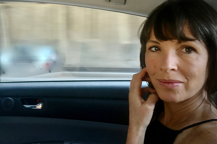 Porträtt av Rachel Cusk.