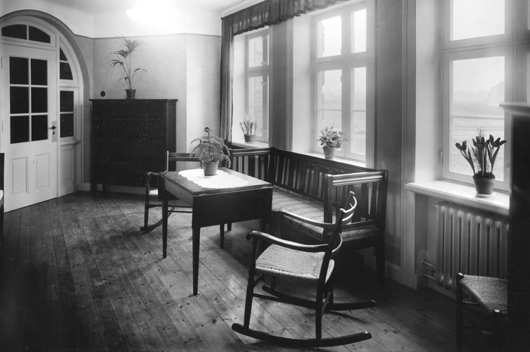Celsiusgården vid Värnhems sjukhus Foto: Berndt Johnsson / Malmö Museer.