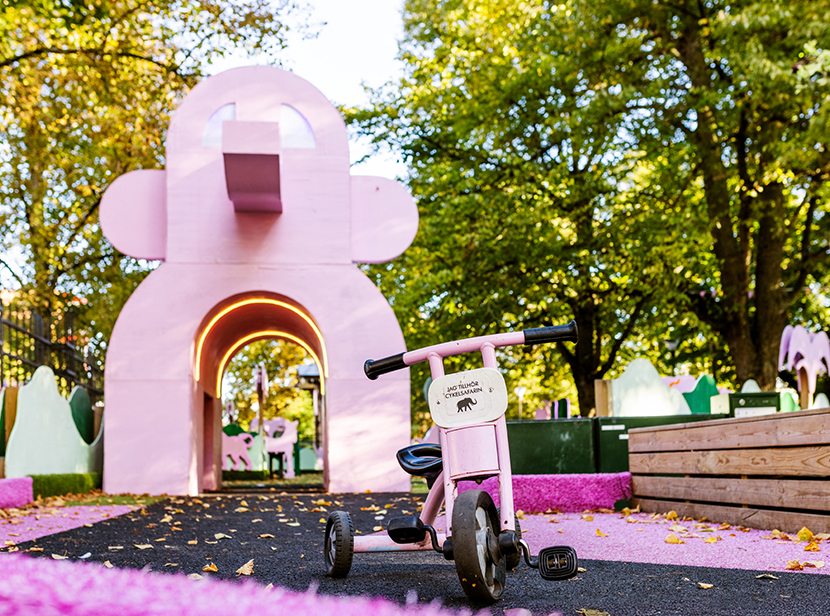 Cykelsafari i Folkets Park