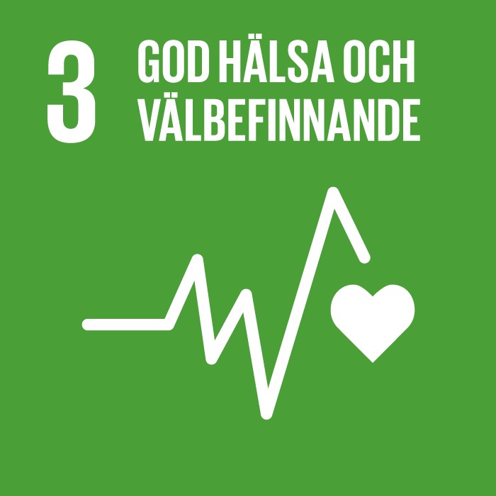 Mål 3: God hälsa och välbefinnande