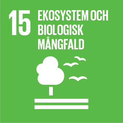 Mål 15: Ekosystem och biologisk mångfald