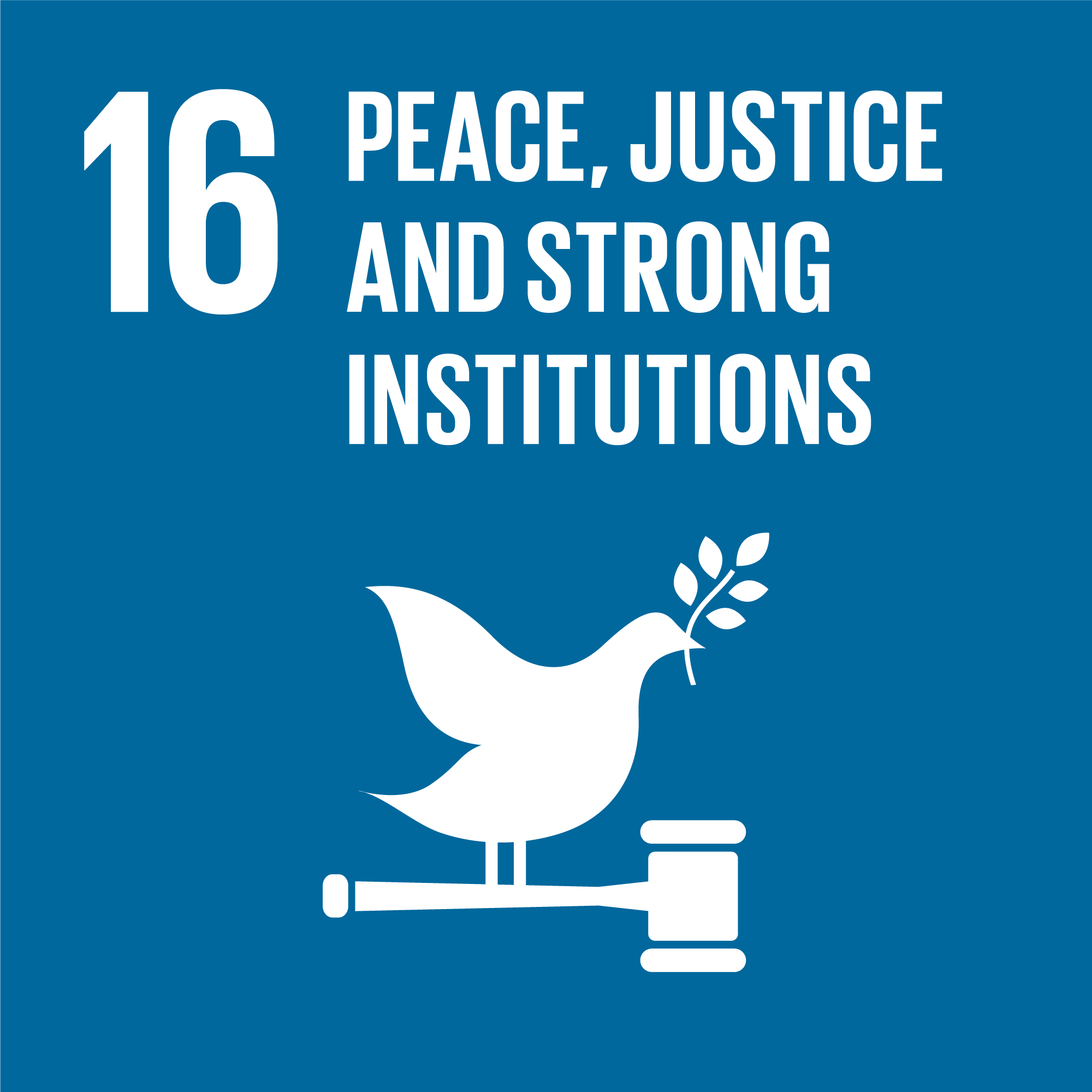 Goal 16: Peace, justice and strong institutions