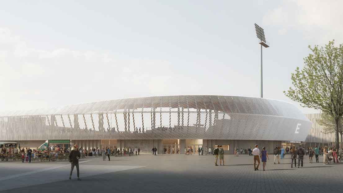 Ny anläggning för friidrott och fotboll