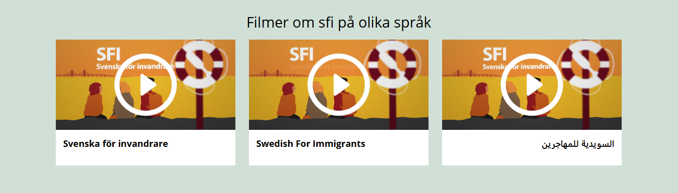 Exempel på hur modulen Fokus - Box kan se ut